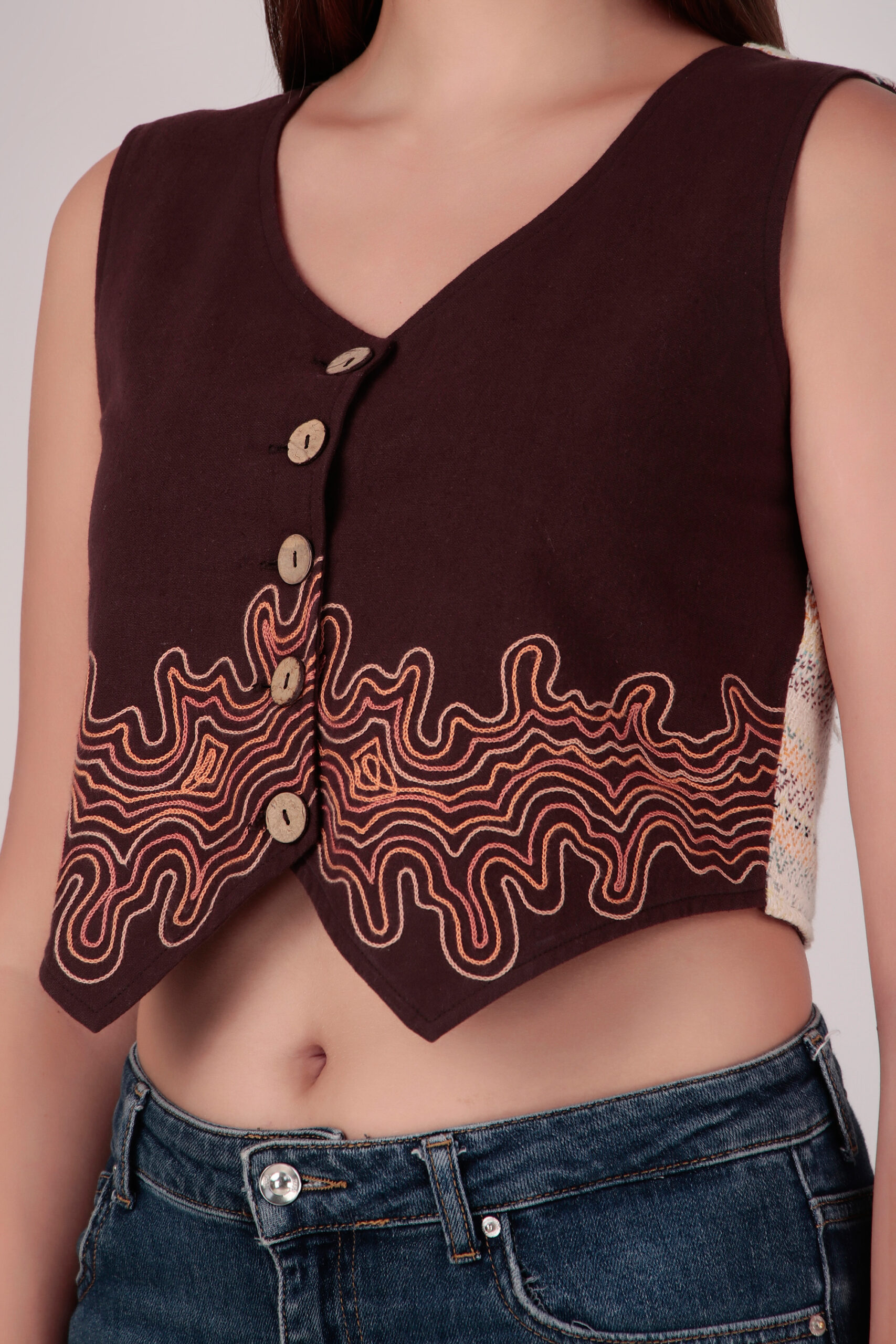 Ari Embroidery Vest